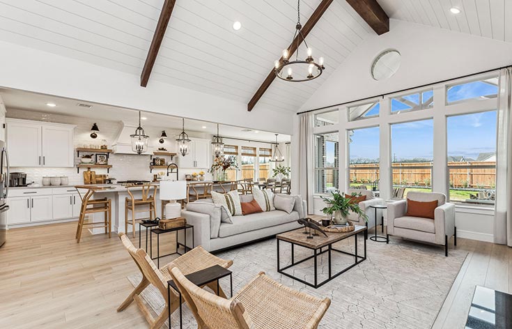 KHovnanian Homes great room