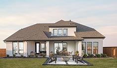 Perry Homes back patio