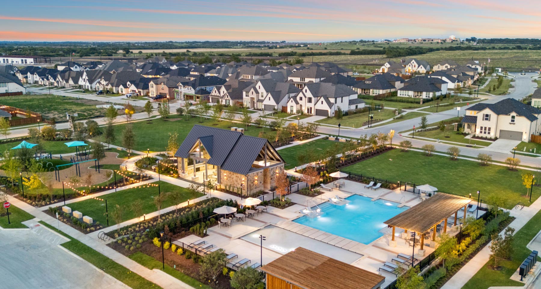 North Sky Celina aerial photo